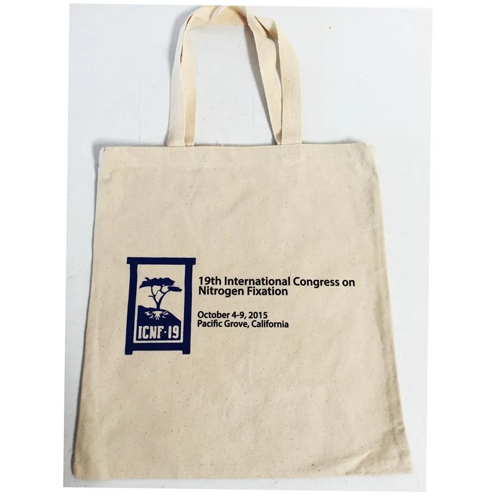 12 ct High Quality Promotional 100% Canvas Tote Bags - By Dozen