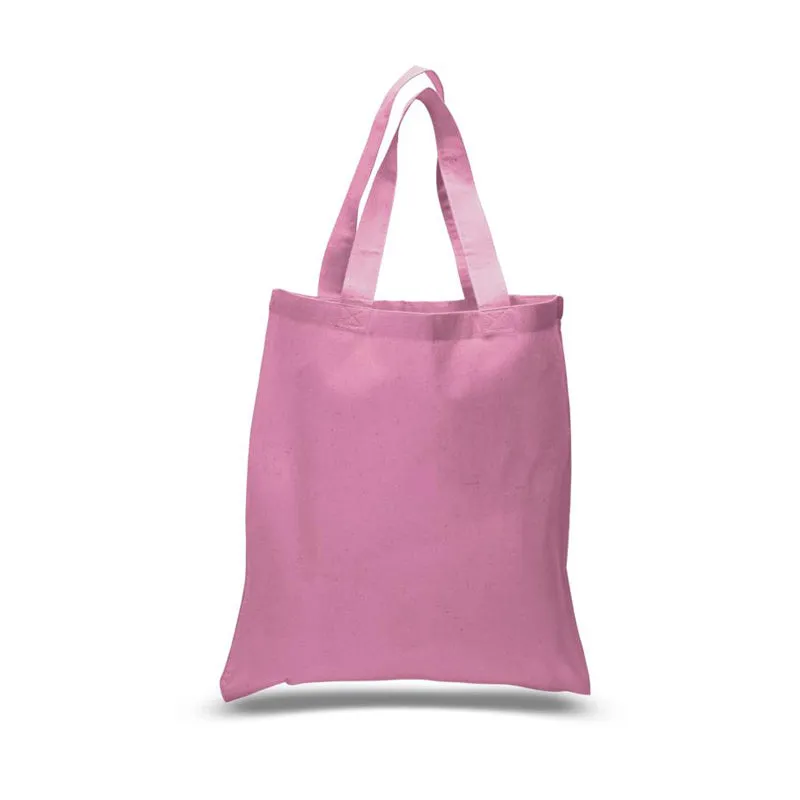 240 ct Economical 100% Cotton Reusable Wholesale Tote Bags - By Case