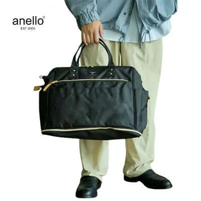 Anello Cross Bottle Kuchigane 2Way Boston Bag