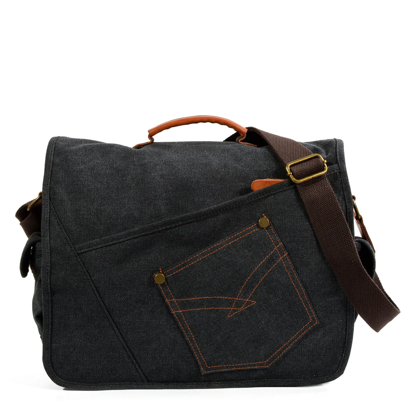 Arxus new canvas vintage wearable tablet bag large capacity messenger bag