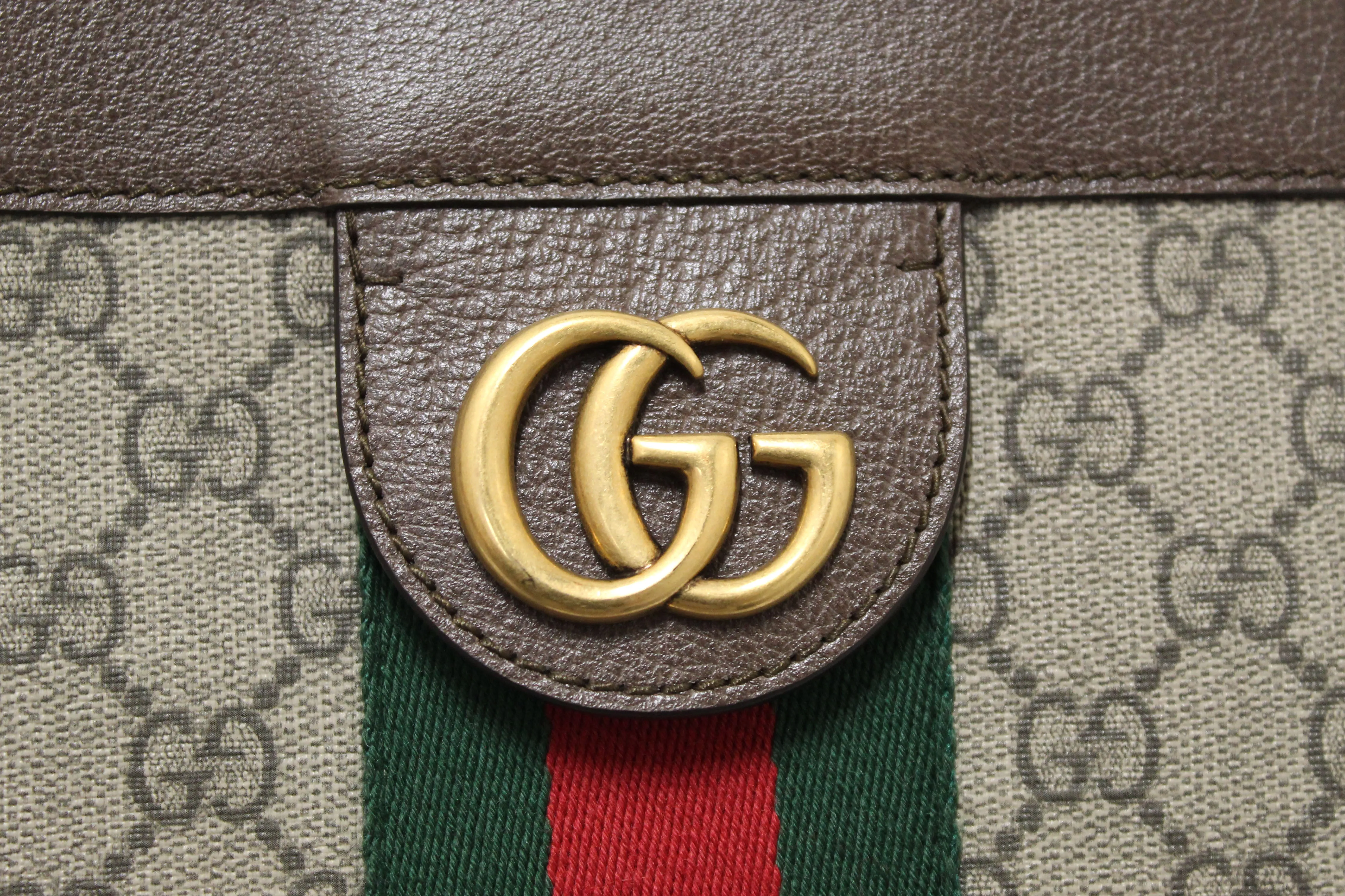 Authentic Gucci Ophidia Soft GG Supreme Large Tote Bag 519335