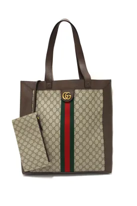 Authentic Gucci Ophidia Soft GG Supreme Large Tote Bag 519335