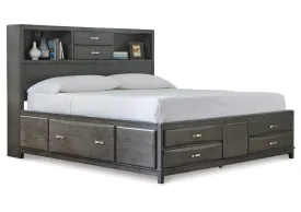 Caitbrook California King Storage Bed With 8 Drawers