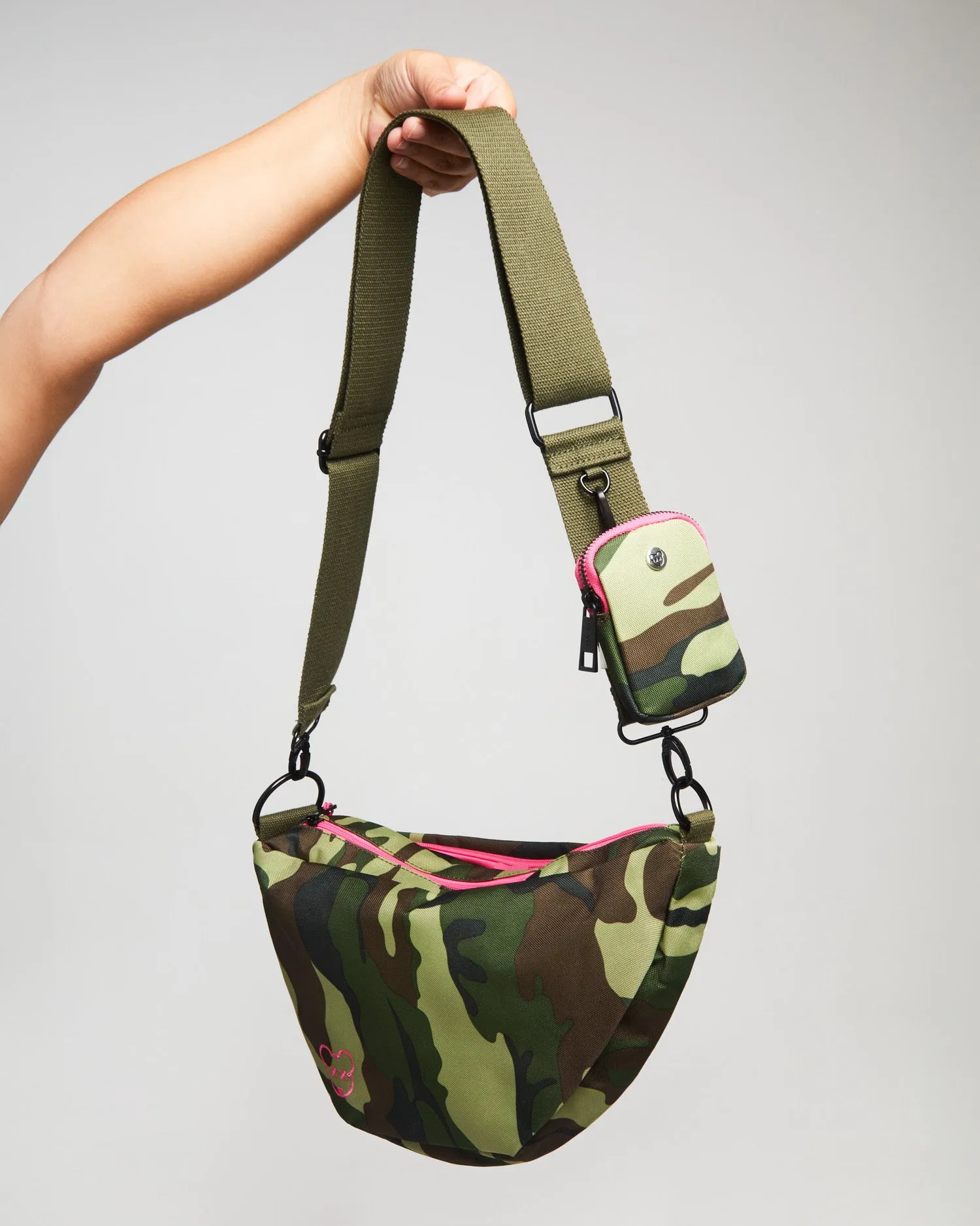 CAMO CROSSBODY BAG