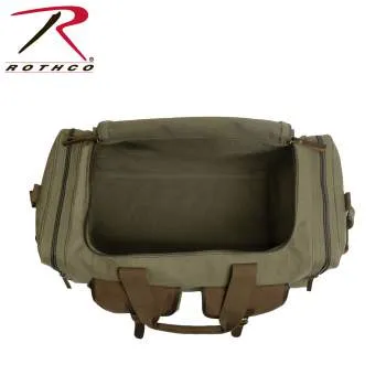 Canvas Pocketed Military Gear Bag