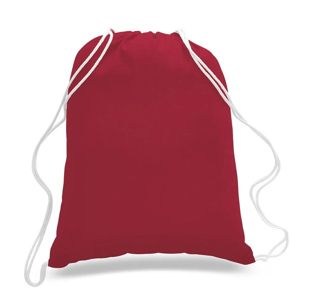 Custom Economical Drawstring Sport Pack For The Budget-Minded Sports Fan