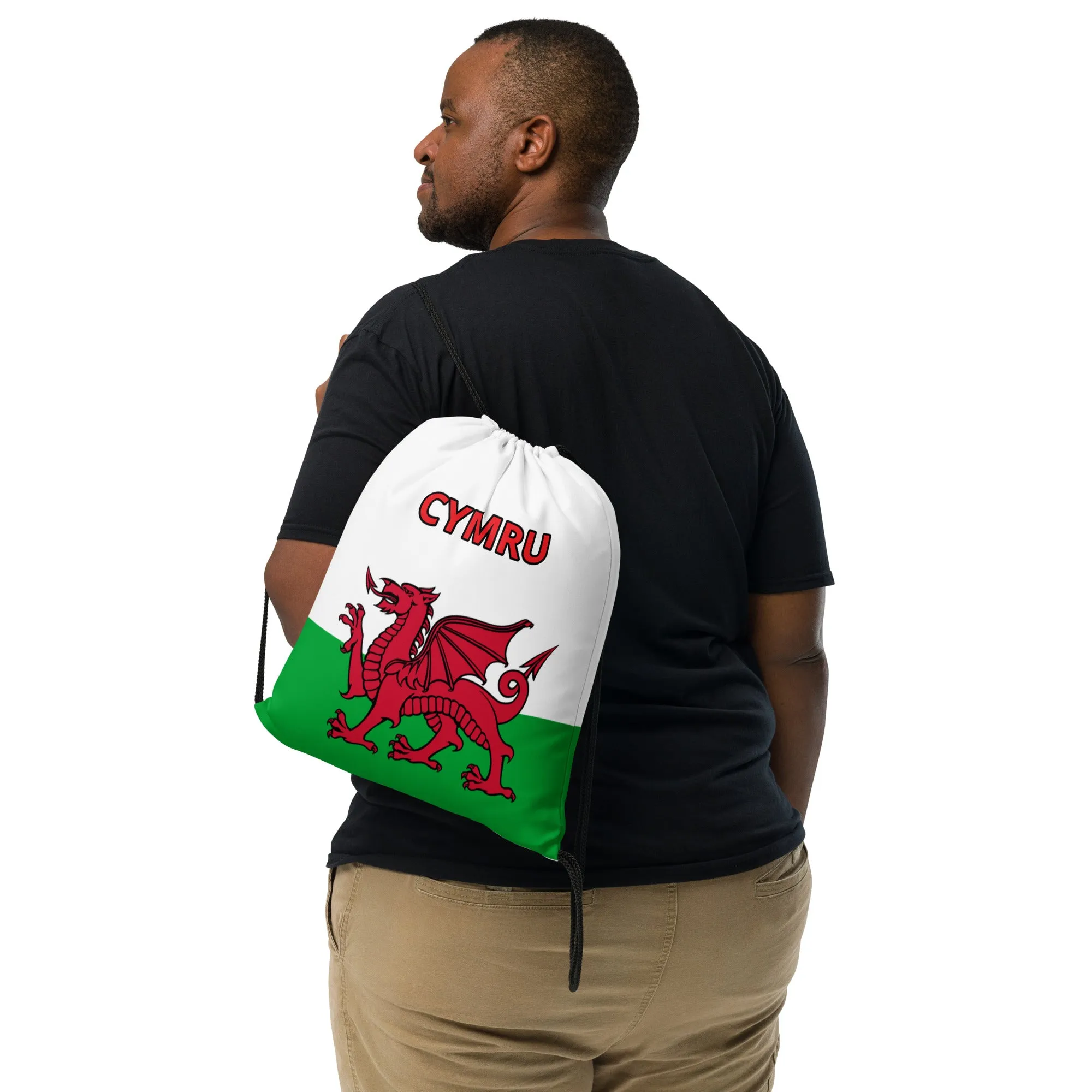 Cymru Wales Drawstring bag