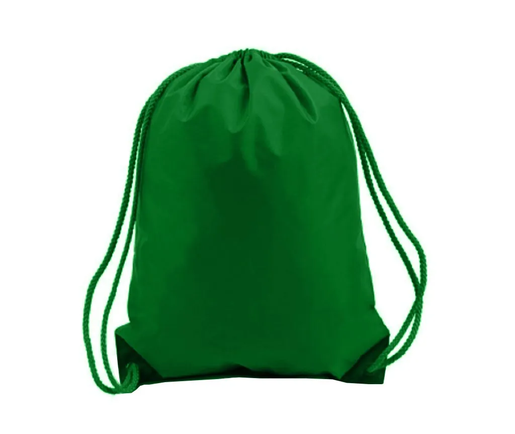 Drawstring Backpacks Sport Cinch Bags - MEDIUM - POL10