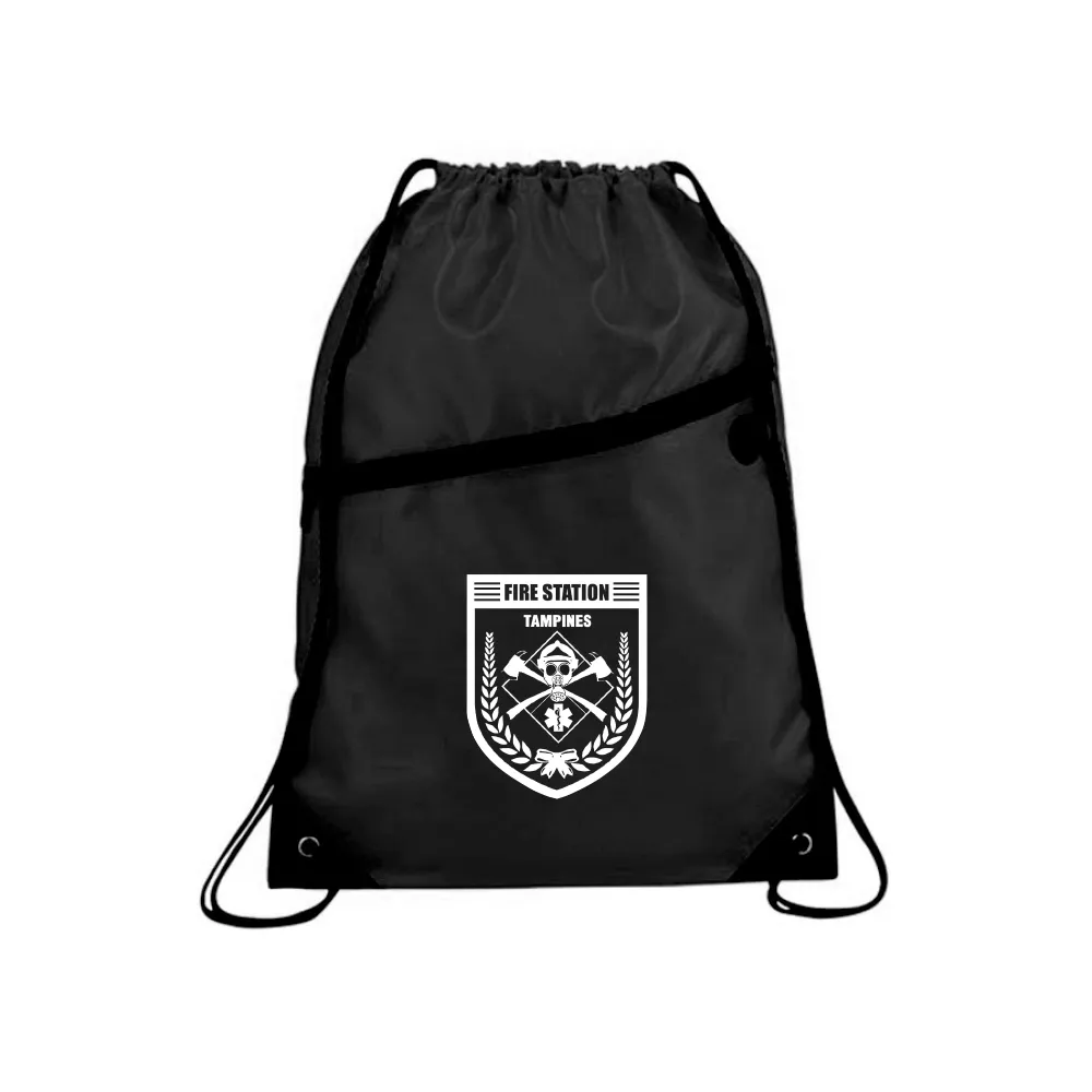 Drawstring Bag with Zip