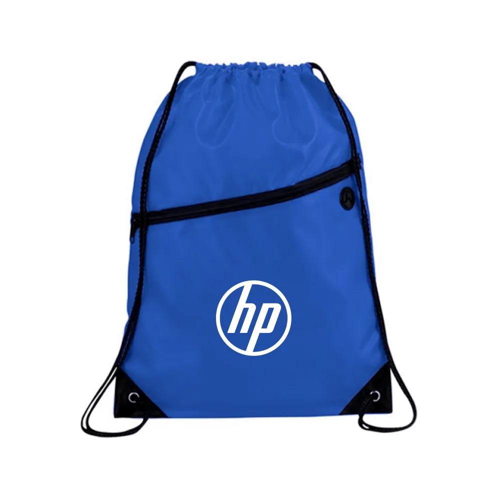 Drawstring Bag with Zip