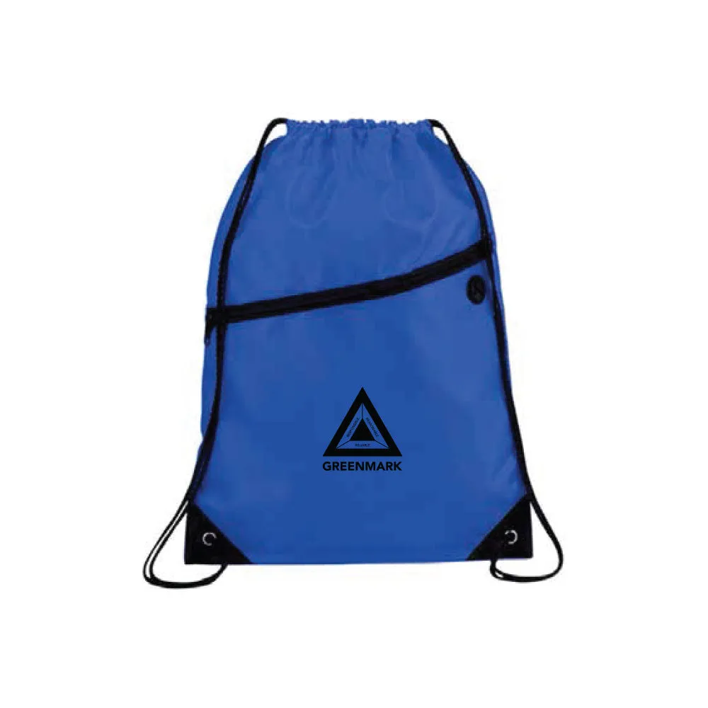 Drawstring Bag with Zip