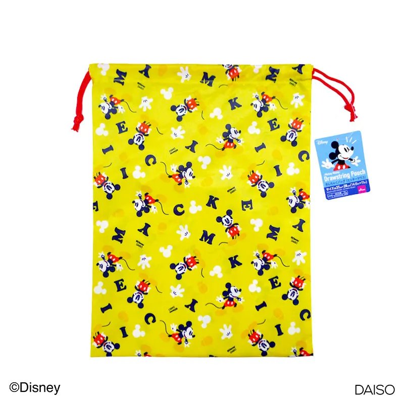 Drawstring Pouch -Mickey Mouse-