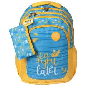 Faber Castell School Bag See You Later (Sky Blue)