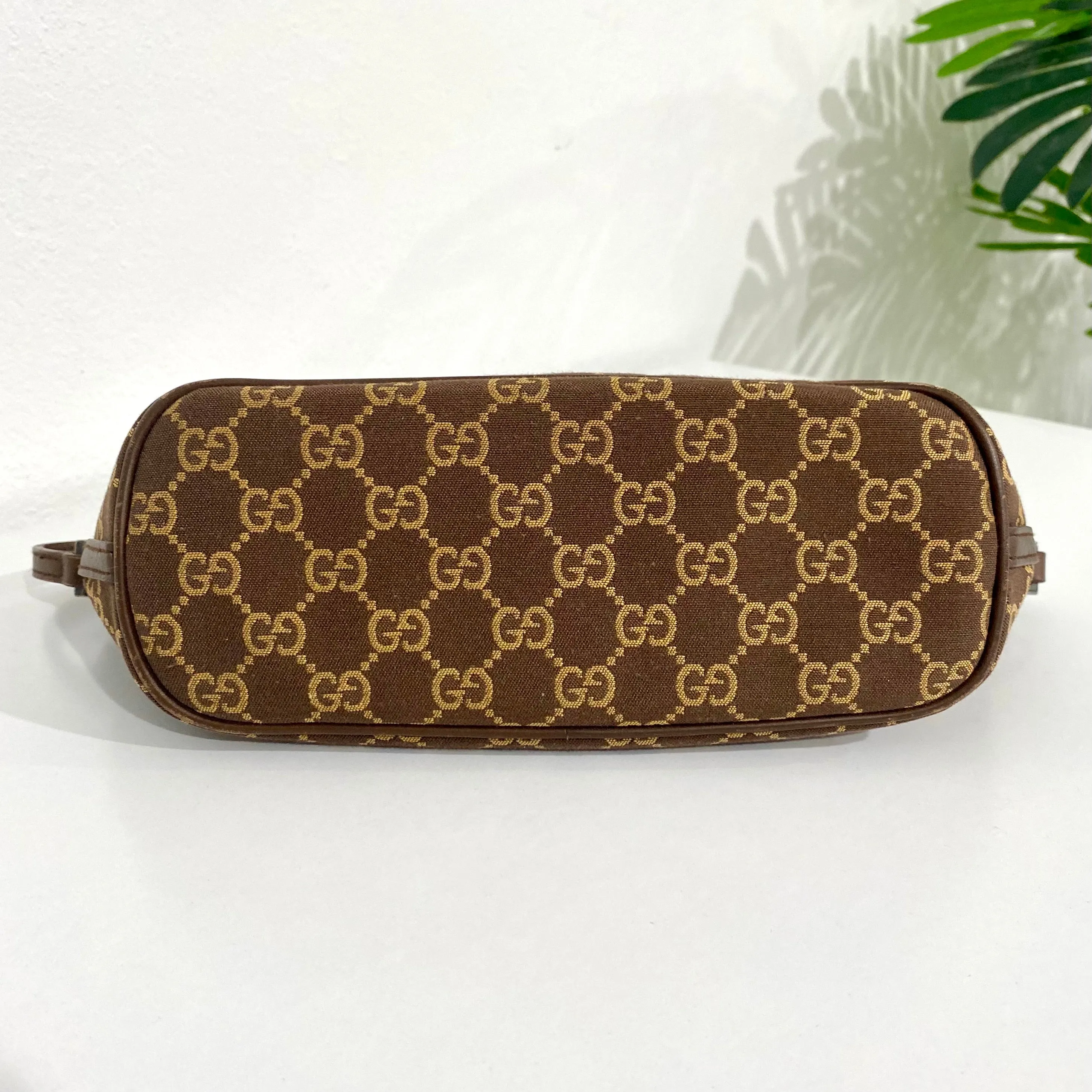 Gucci Brown Monogram Mini Bag