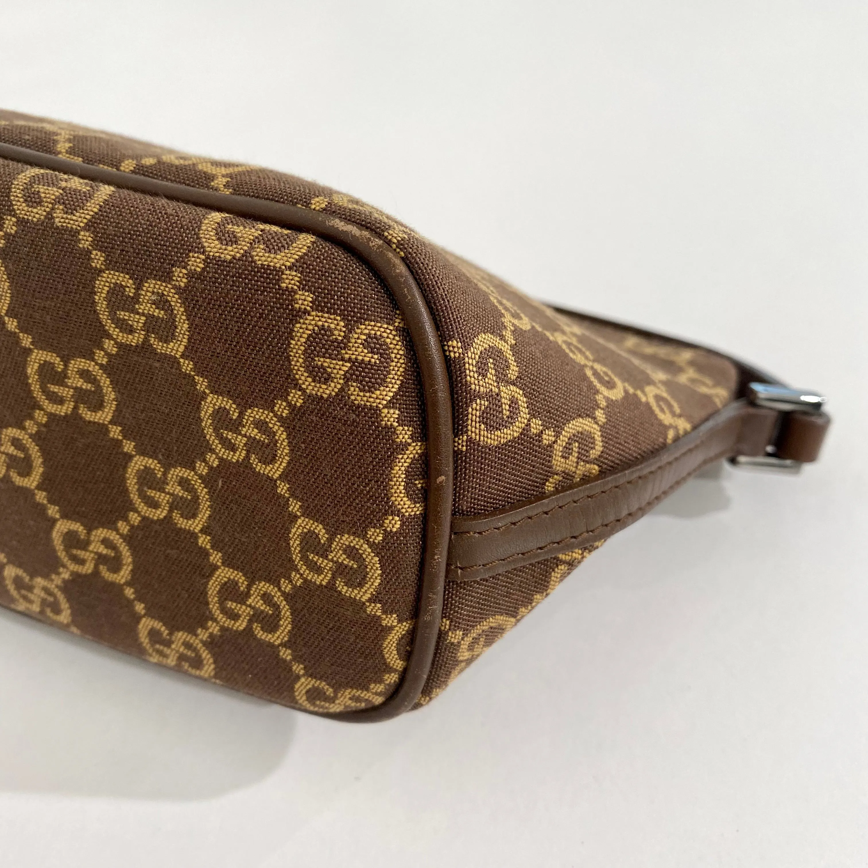 Gucci Brown Monogram Mini Bag