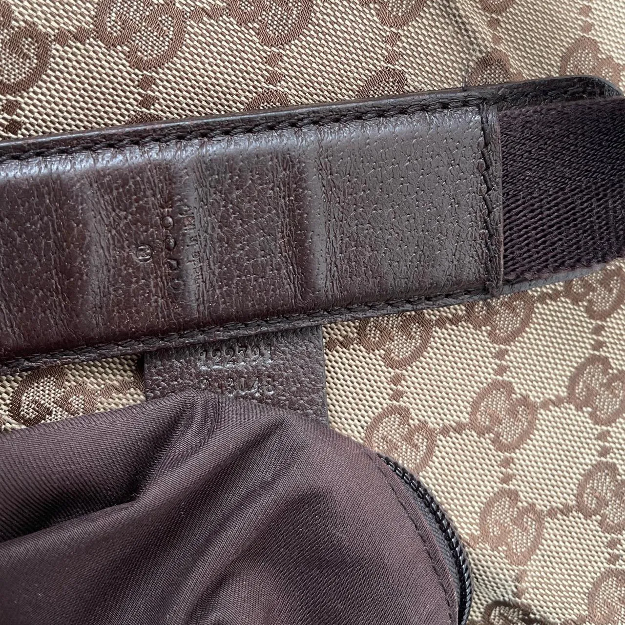 Gucci Monogram Messenger Bag