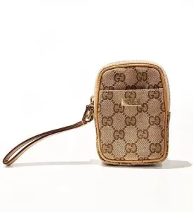 GUCCI MONOGRAM WALLET POUCH