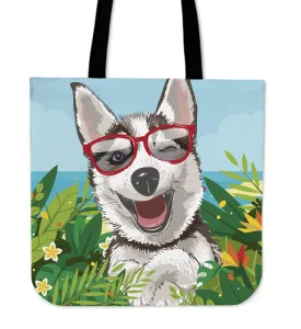 Happy Husky Tote Bags - Promo