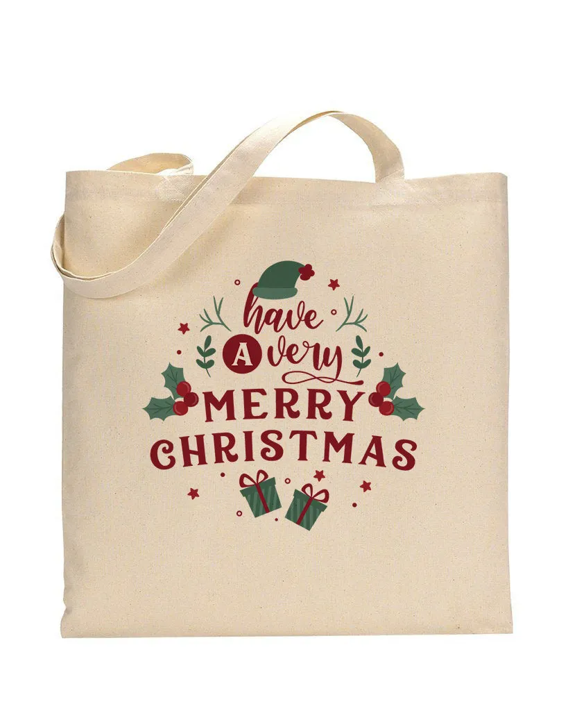 Have a Merry Christmas Tote Bag - Christmas Bags