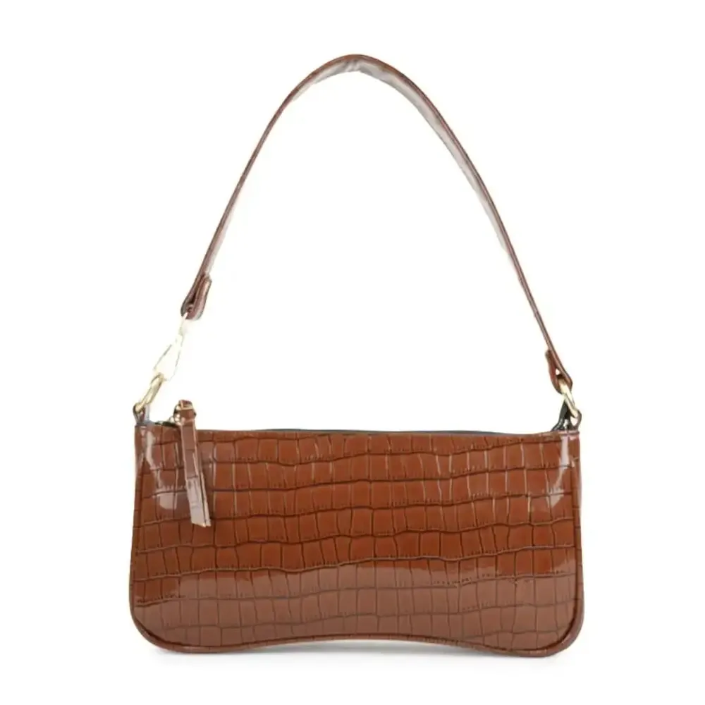 Japkaur brown color PU leather bag