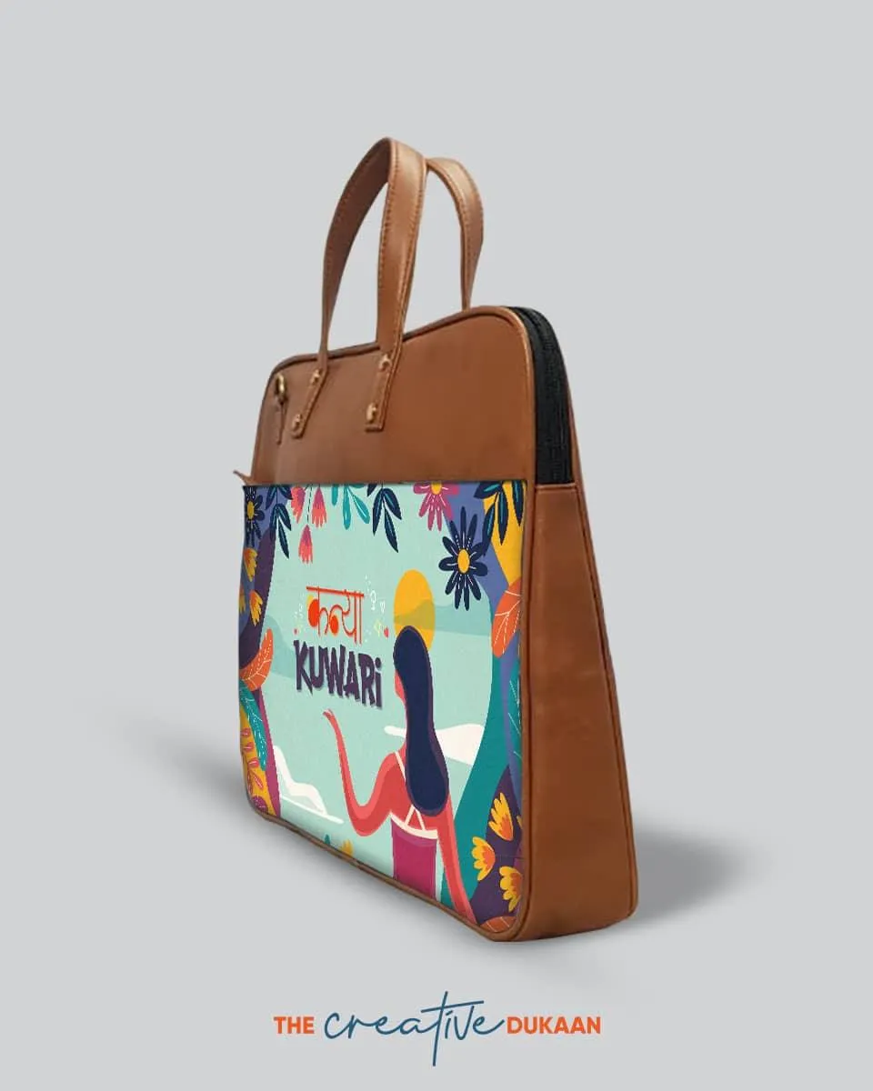 Kanya Kuwari - The Vegan Leather Laptop Bag