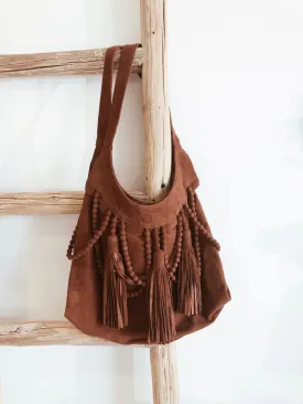 KELSEY HOBO BAG - TOBACCO