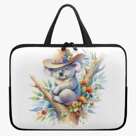 Laptop Sleeve with Handles - Australian Animals - Koala