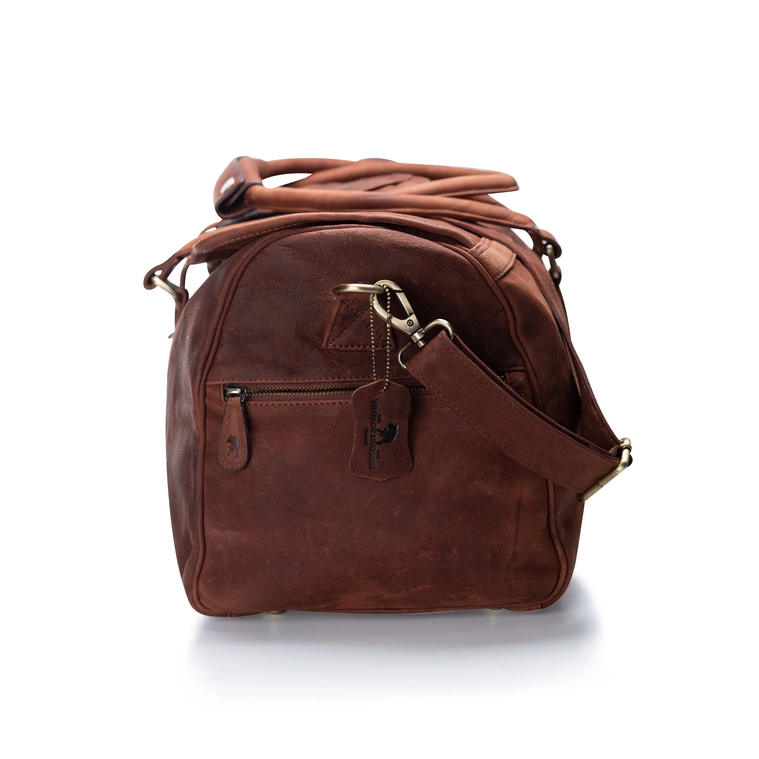 Leather Duffle Bag - Denver