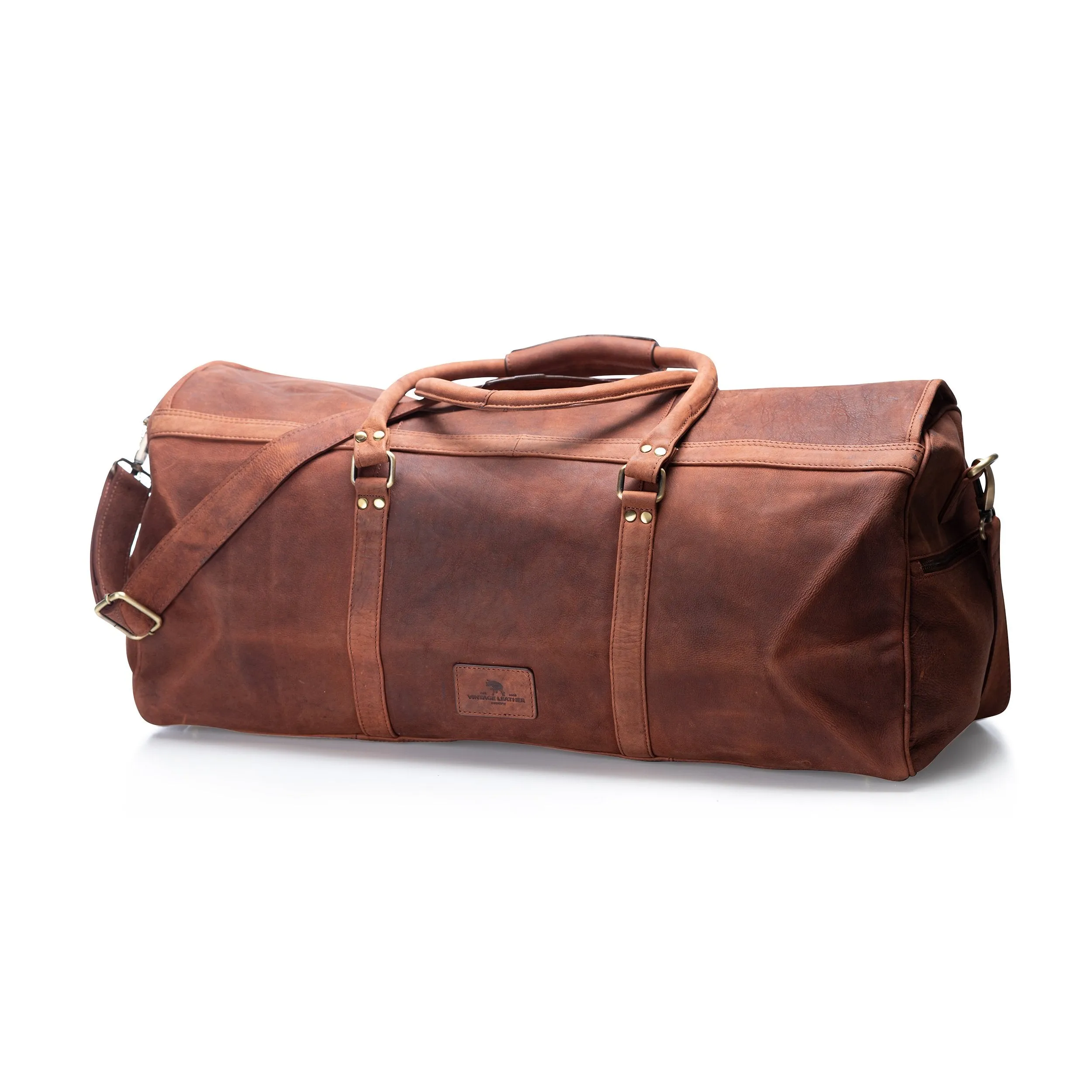 Leather Duffle Bag - Denver