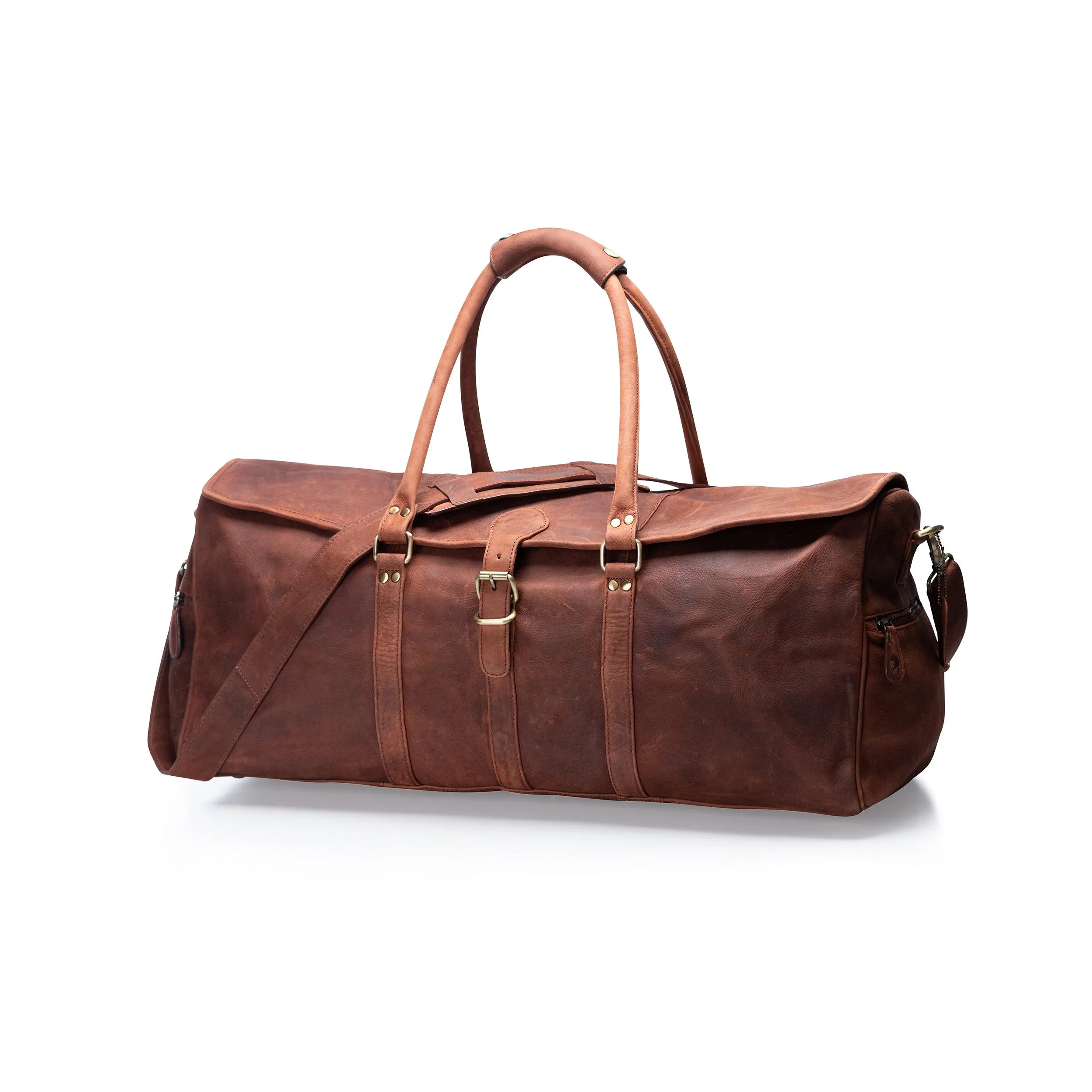 Leather Duffle Bag - Denver