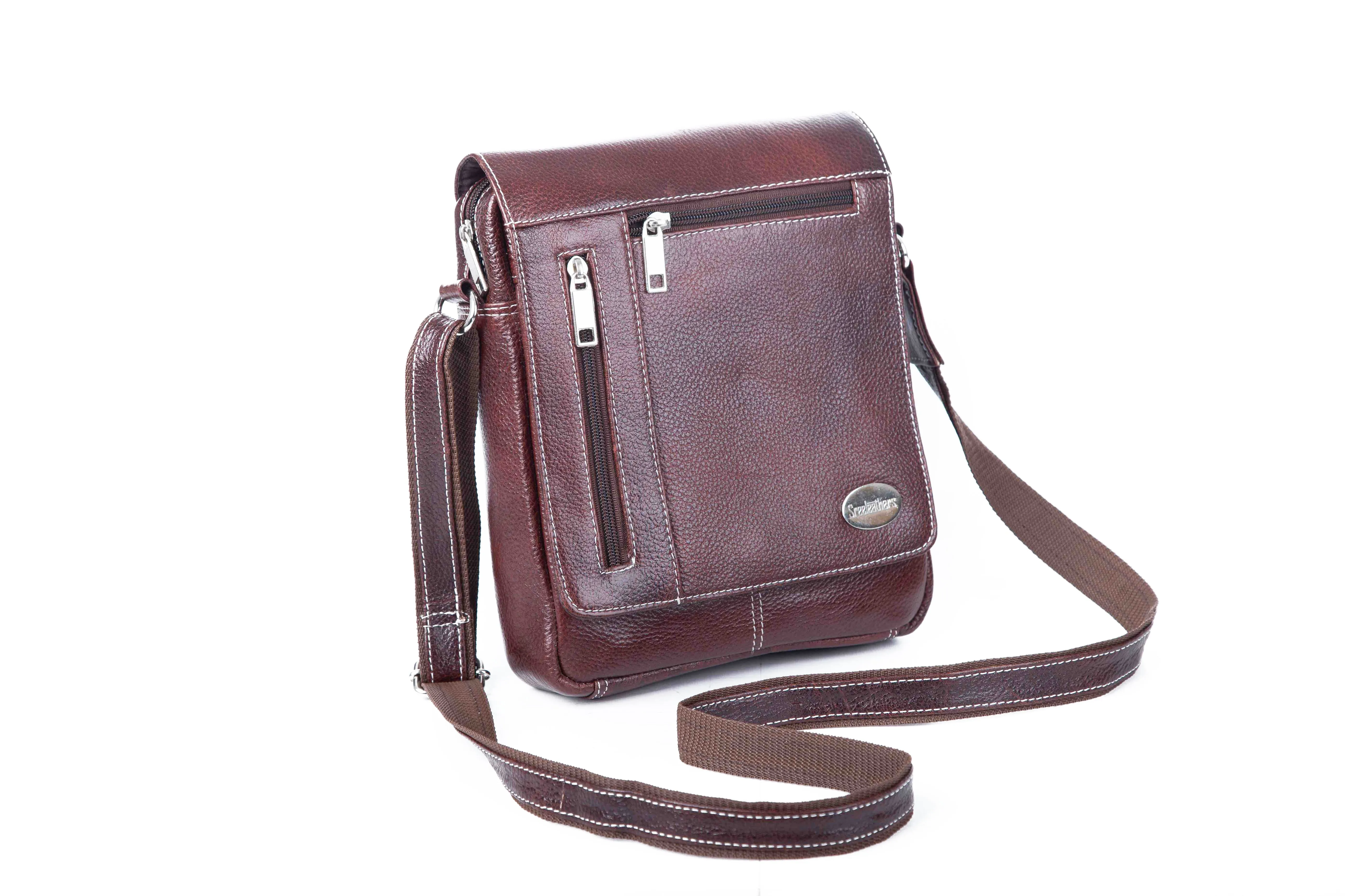 Leather Messenger Bag 36813