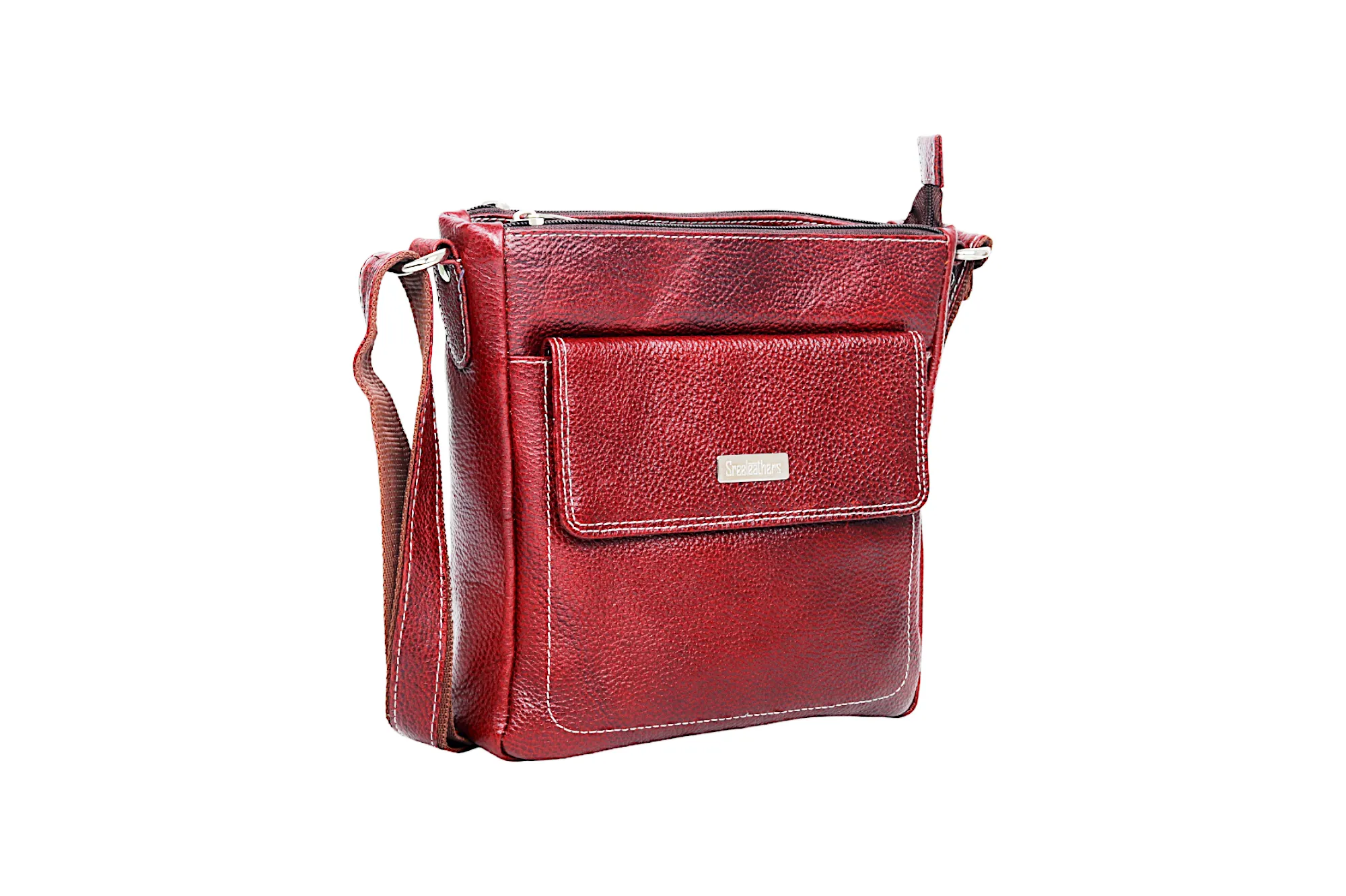 Leather Messenger Bag 36821