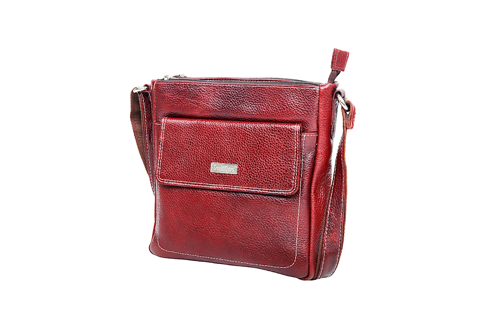 Leather Messenger Bag 36821