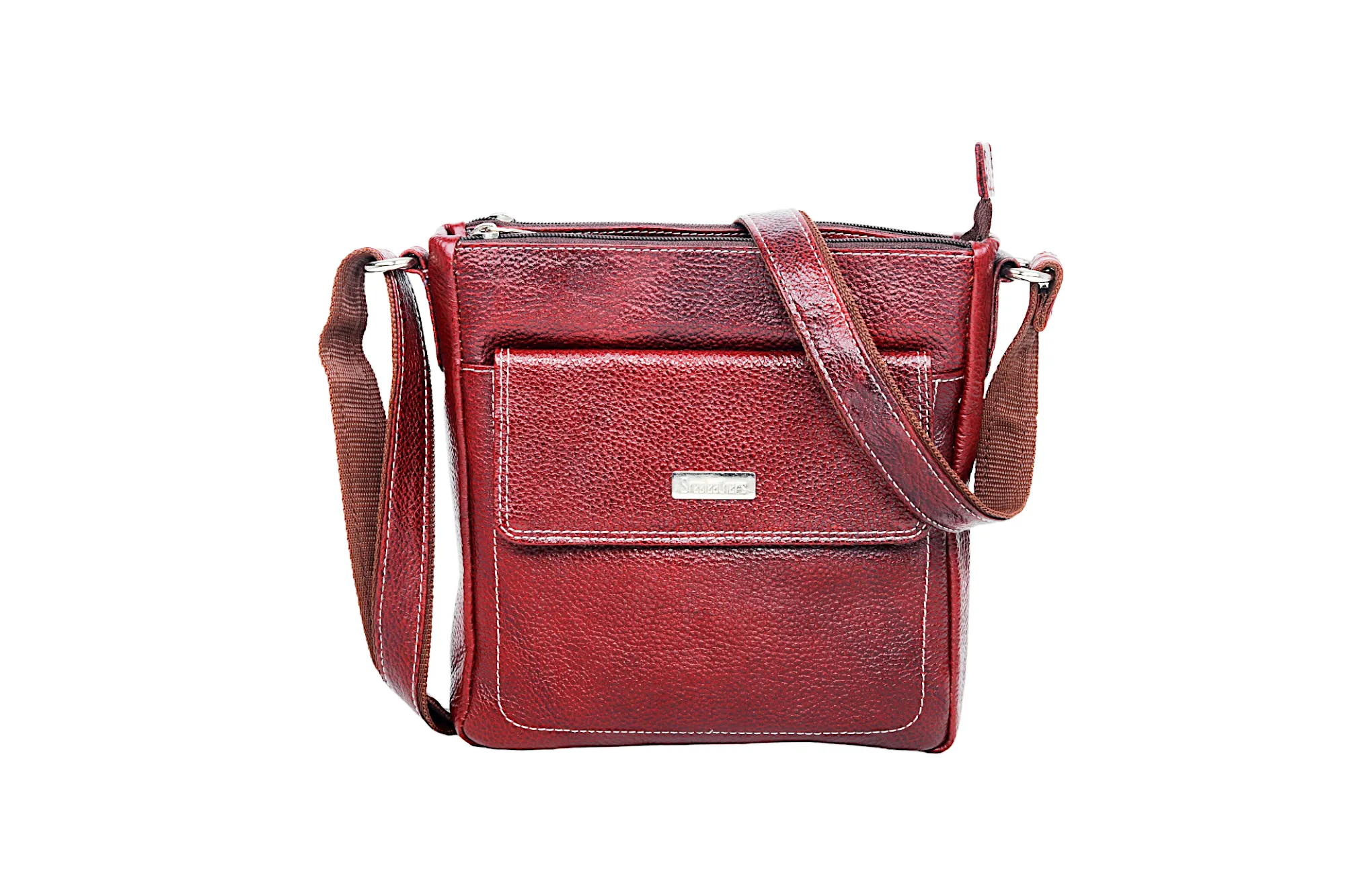 Leather Messenger Bag 36821