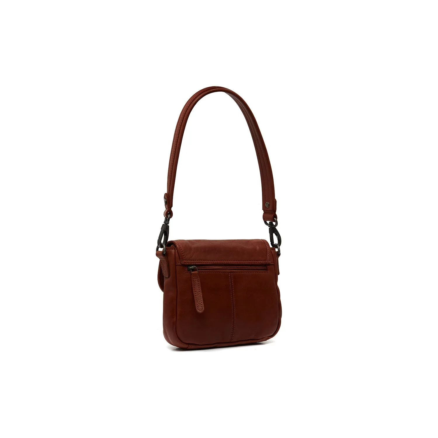 Leather Shoulder Bag Cognac Irma