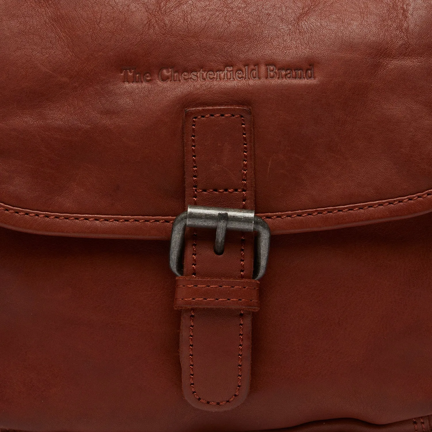 Leather Shoulder Bag Cognac Irma