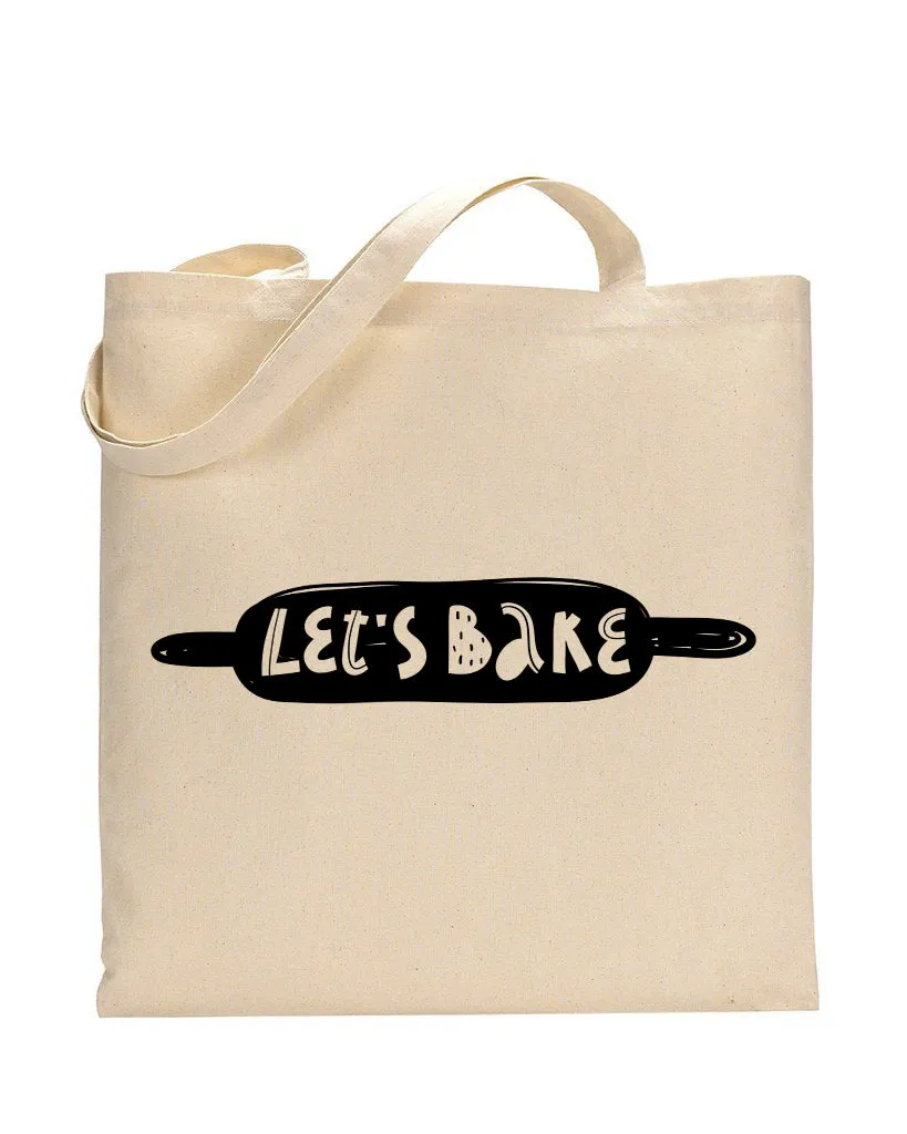 Let's Bake Design - Bakery Tote Bags