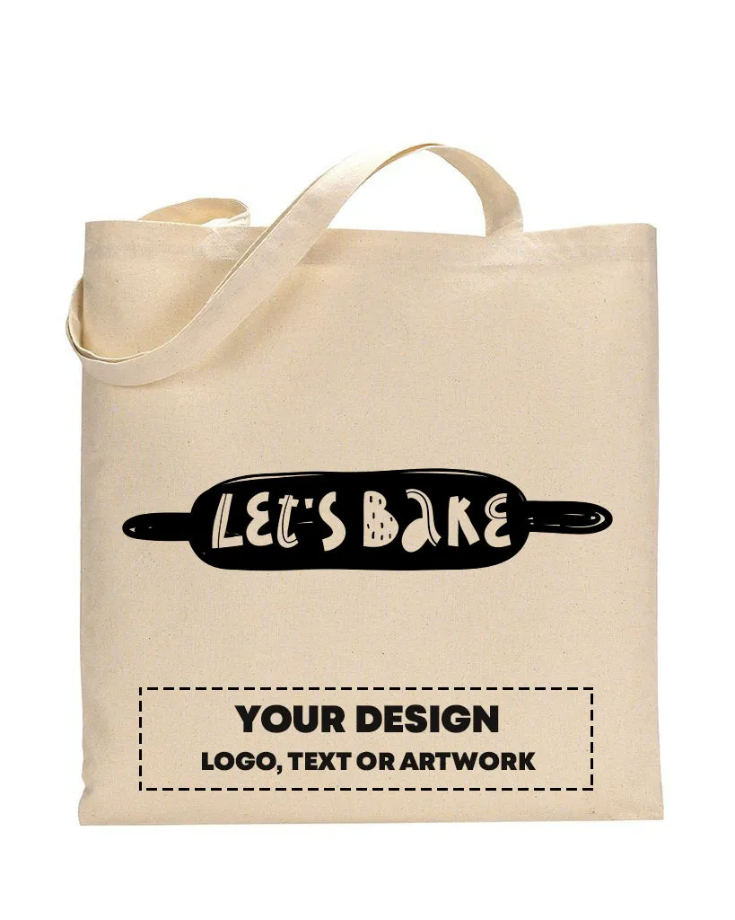 Let's Bake Design - Bakery Tote Bags