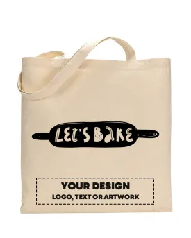 Let's Bake Design - Bakery Tote Bags