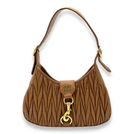 Matelasse Hobo  Shoulder bag in Lambskin, Gold Hardware