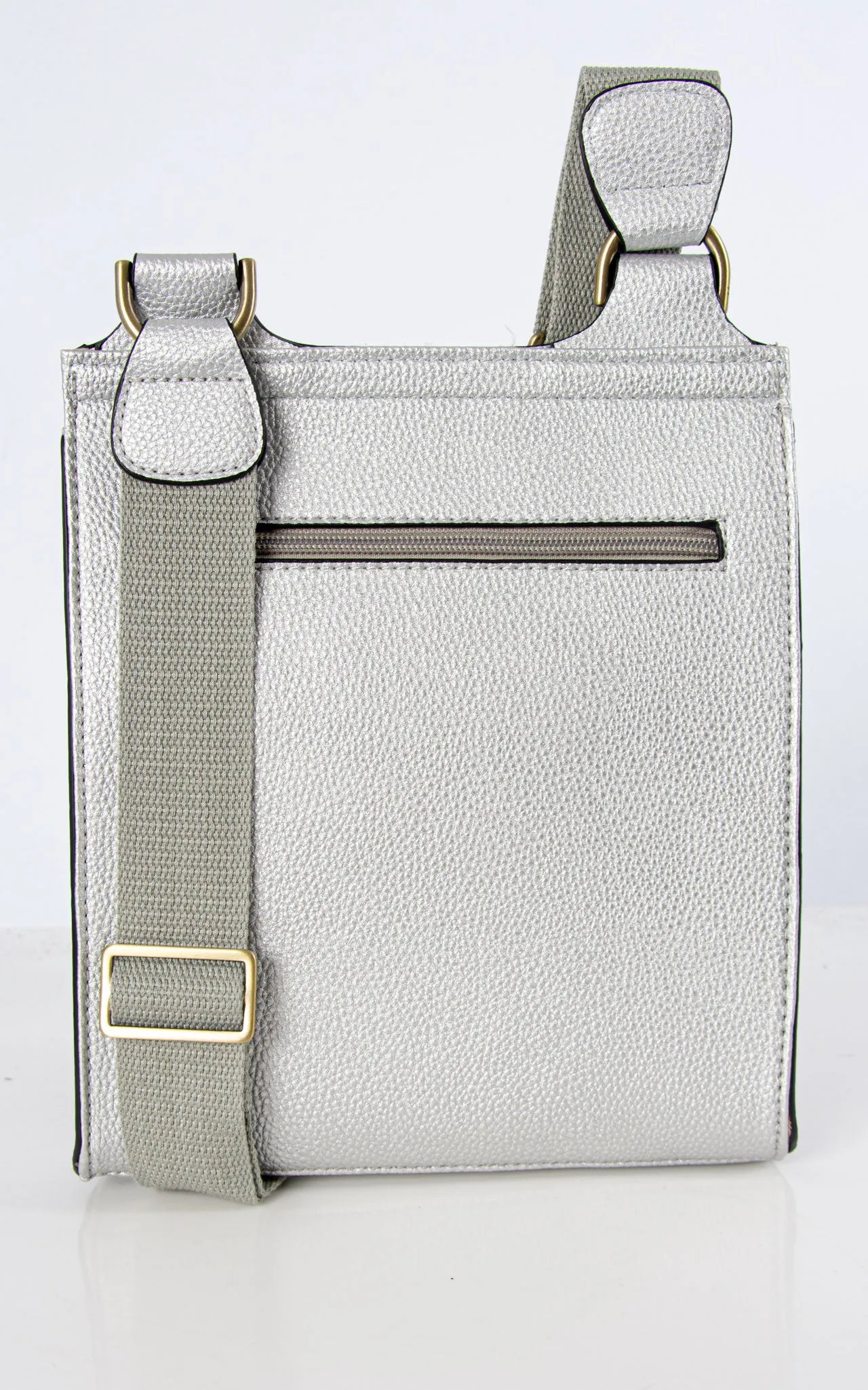 Messenger Bag | Silver