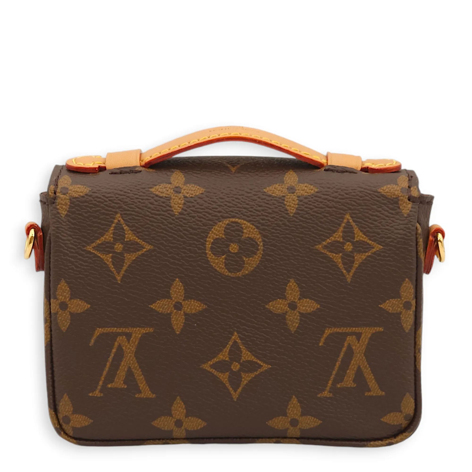 Metis Micro Monogram Crossbody Bag in Canvas