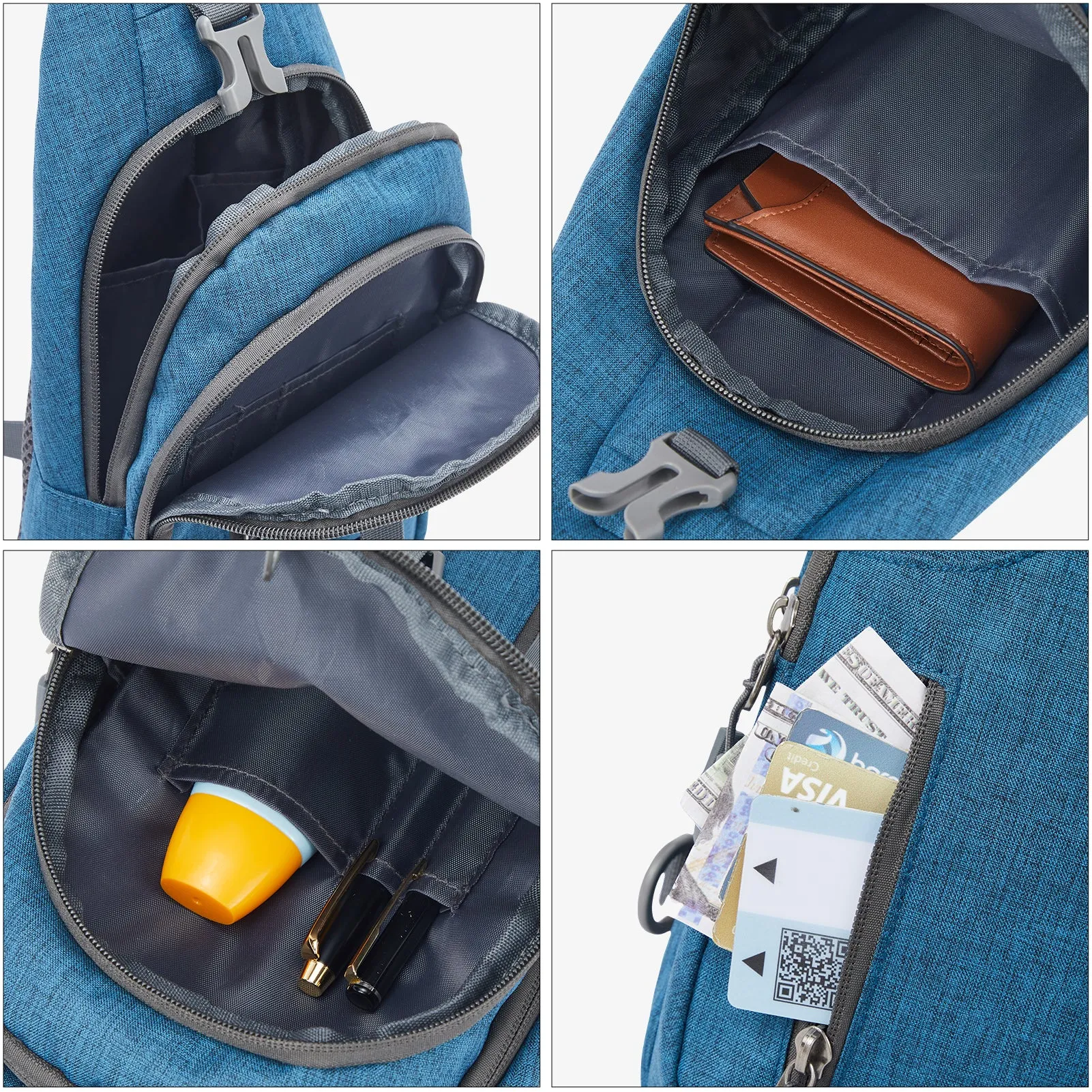 Nova Multi Pocket Hiking Chest Bag