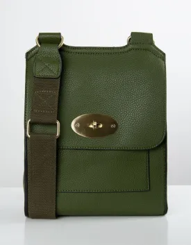 Olive Messenger Bag