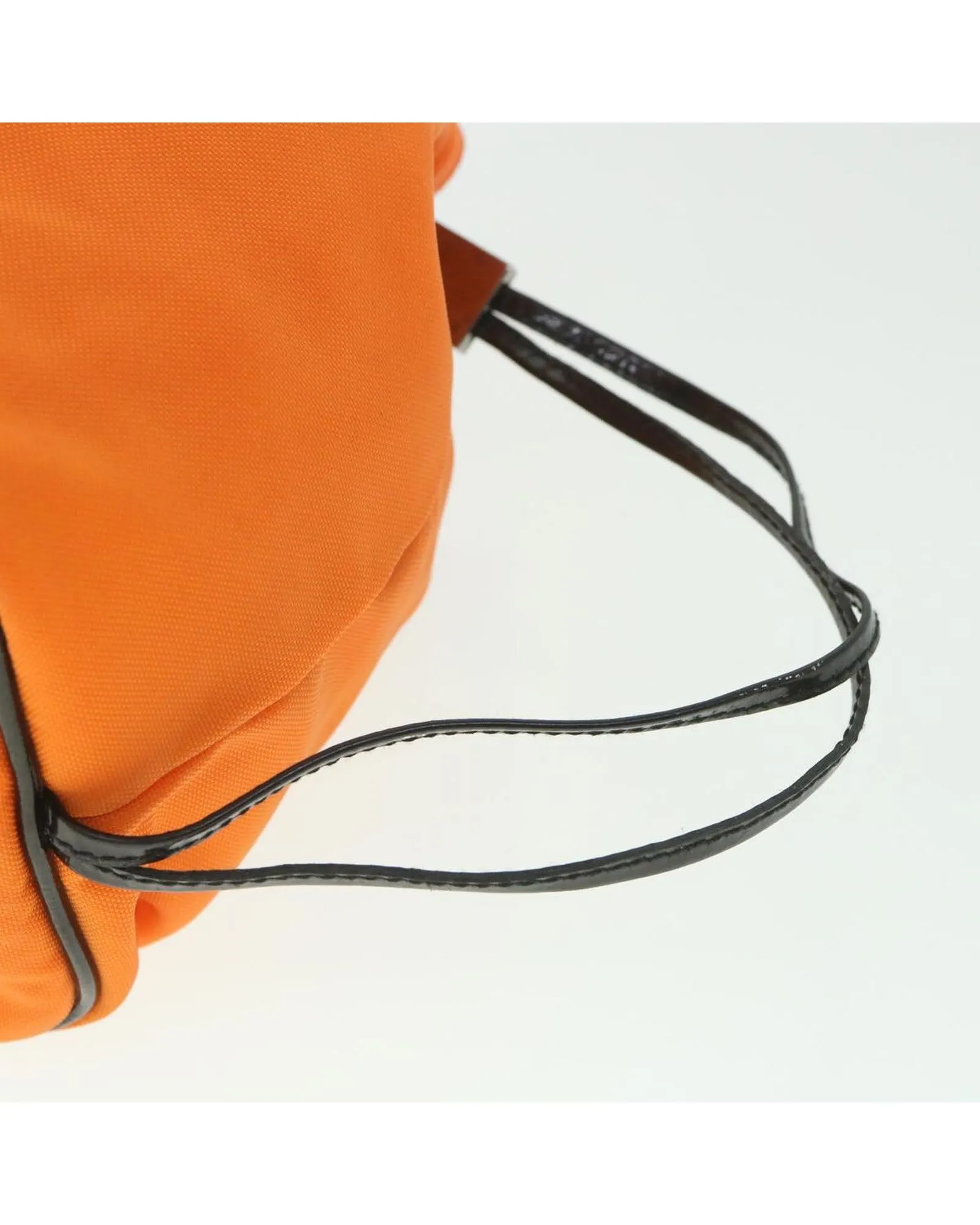 Orange Canvas Pouch with Serial No