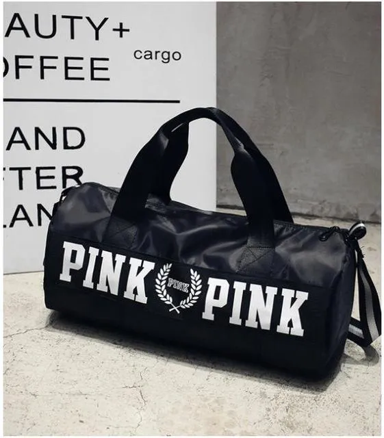 Pink shoulder bag