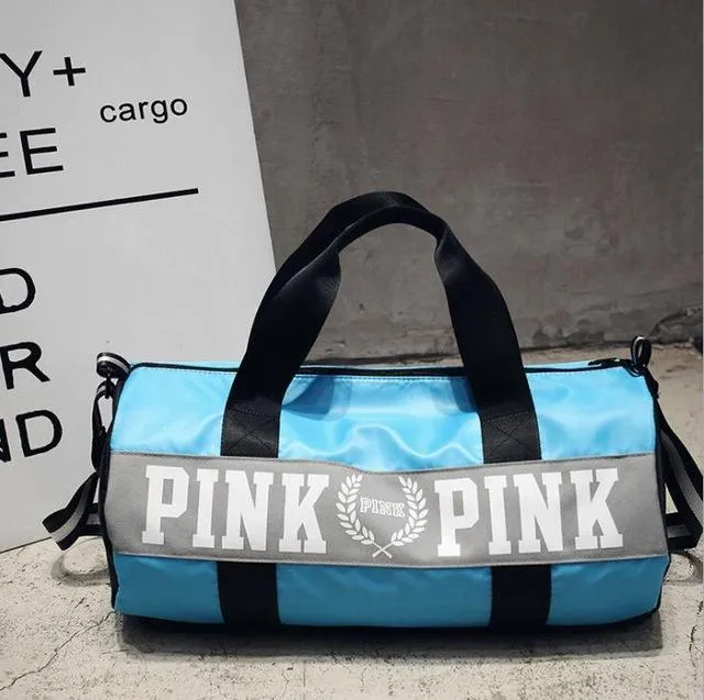 Pink shoulder bag