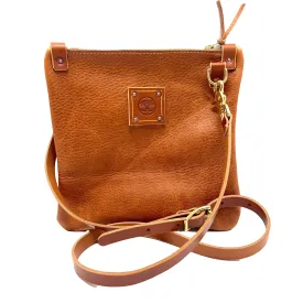 RTS - Mini Leather Messenger in Copper