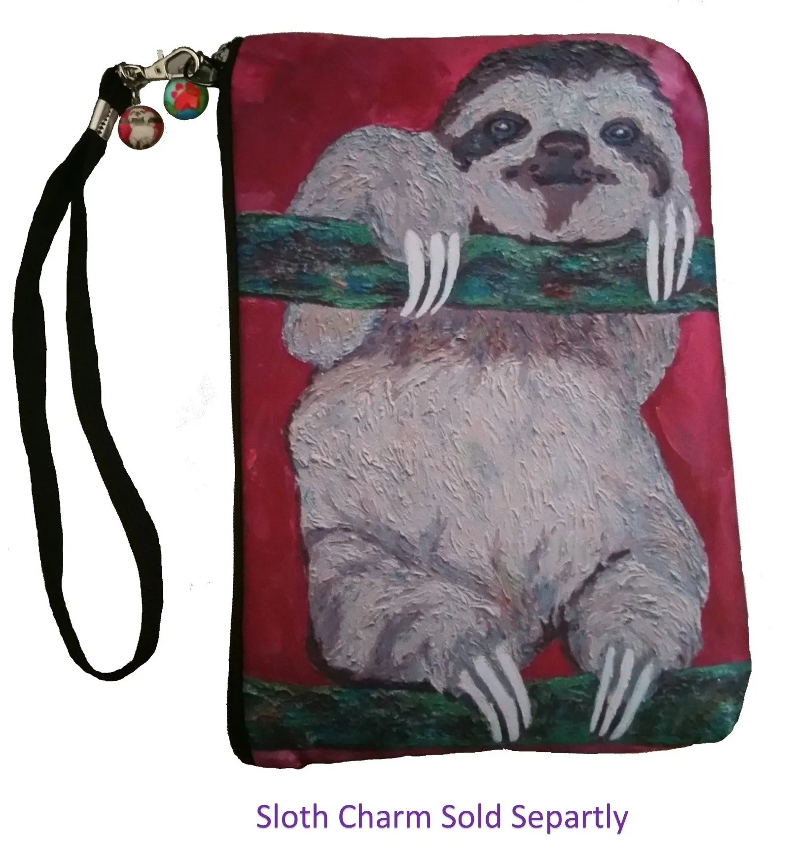 Sloth Signature Wristlet- Leisurely Life