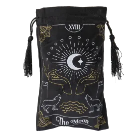 TAROT MOON CARD DRAWSTRING 6PC PACK C/25